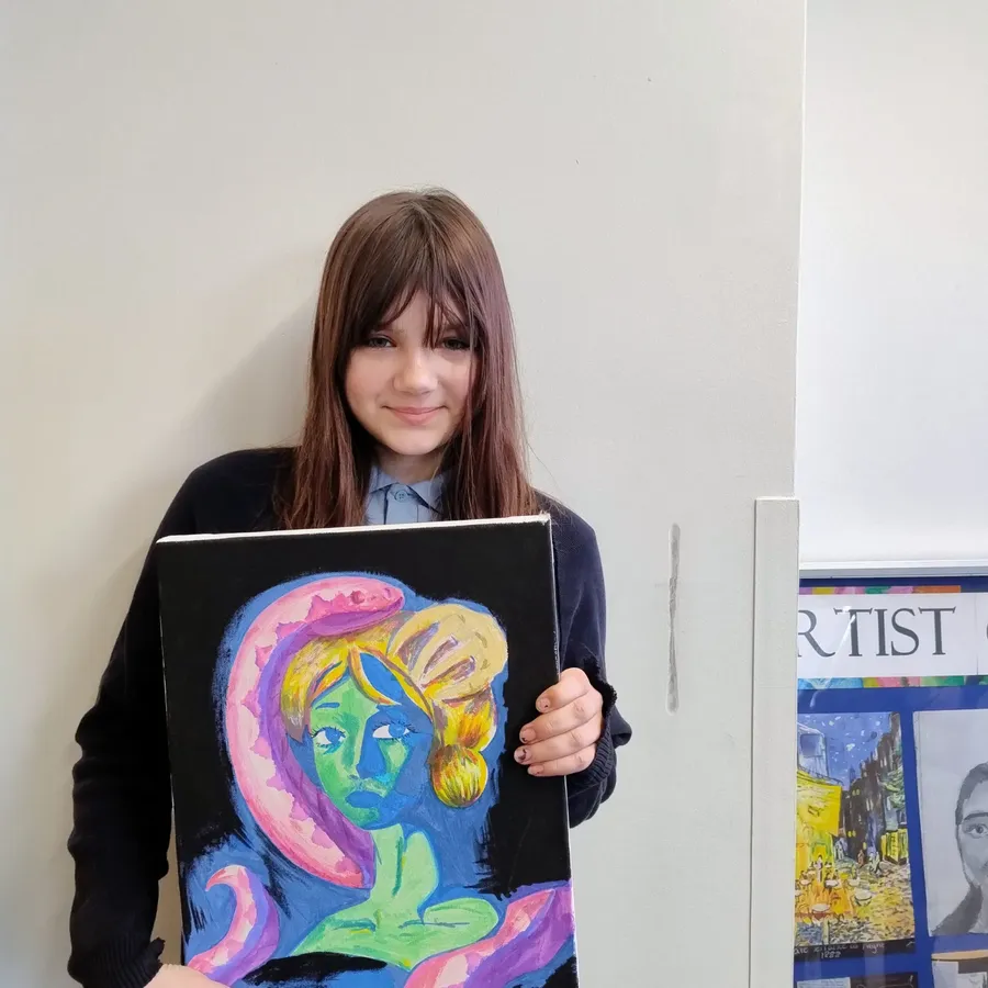 Sienna L-E Year 9 Artist of the Month